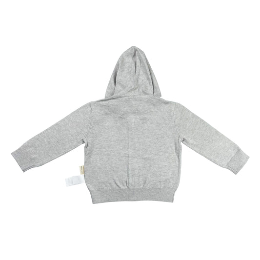 KIDS RAINBOW CLOUD HOODIE ZIPPED CARDIGAN