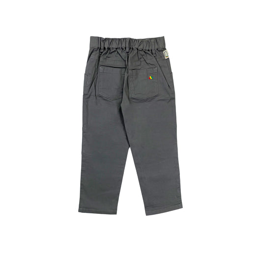 KIDS DARK GREY CHINO
