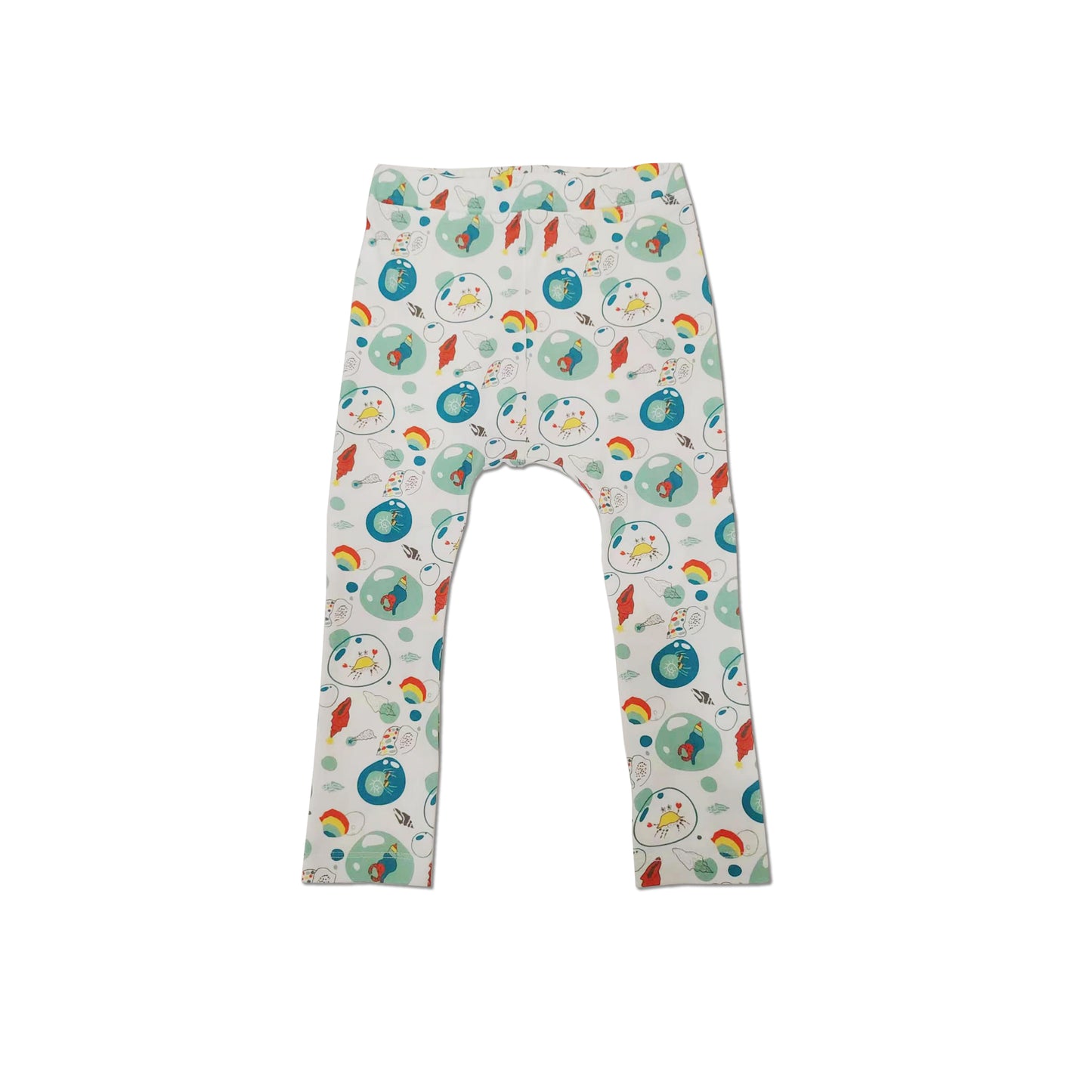 BABY CRABSHELL PRINT HAREEM LEGGING
