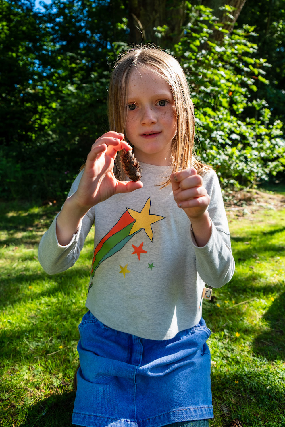 KIDS SHOOTING STAR LONG-SLEEVES T-SHIRT