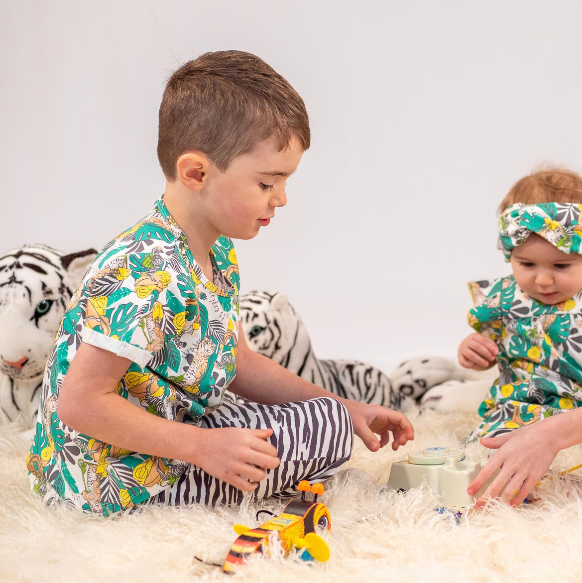 KIDS JUNGLE PRINT T-SHIRT