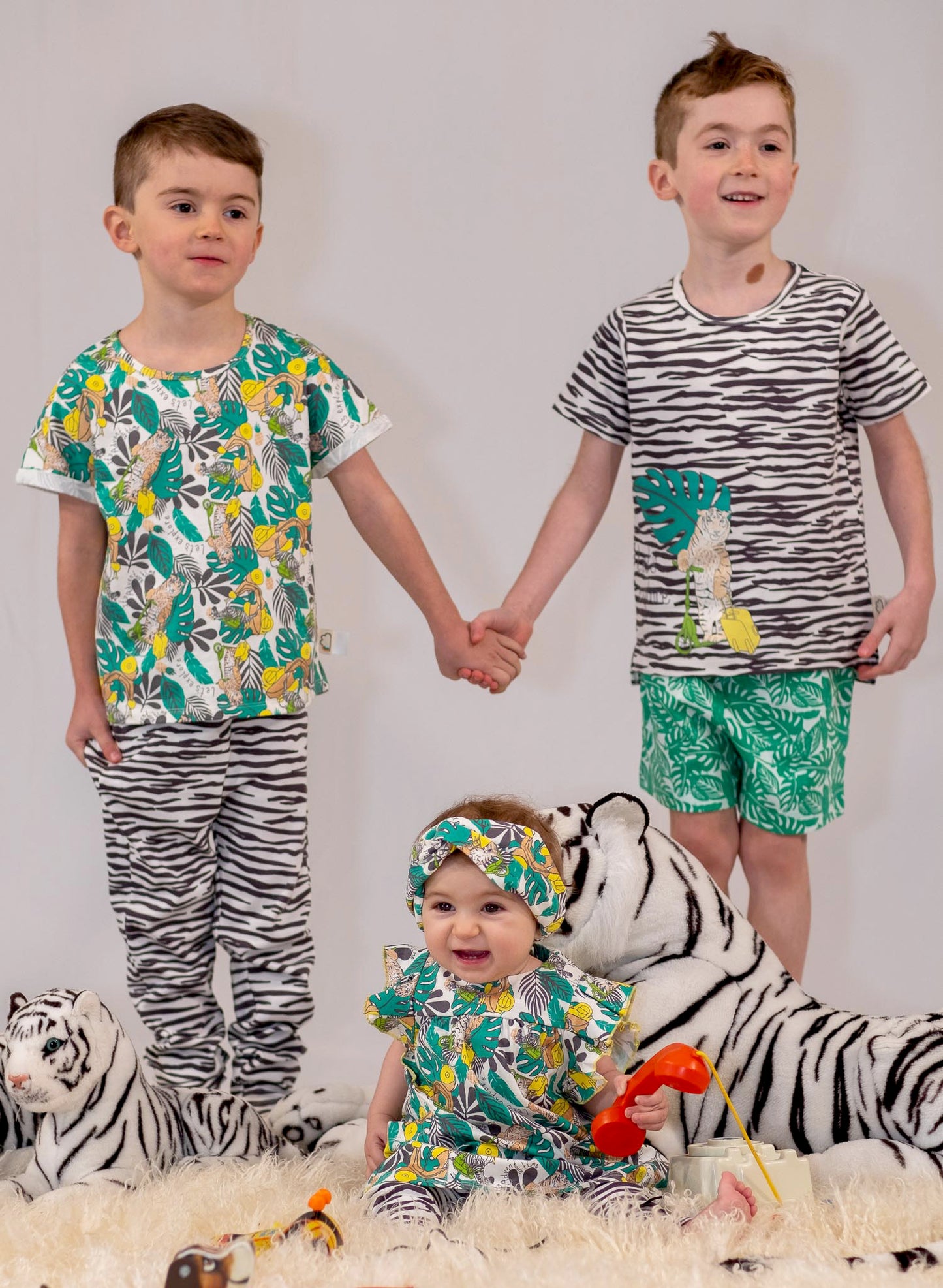 KIDS ZEBRA PRINT LEGGING