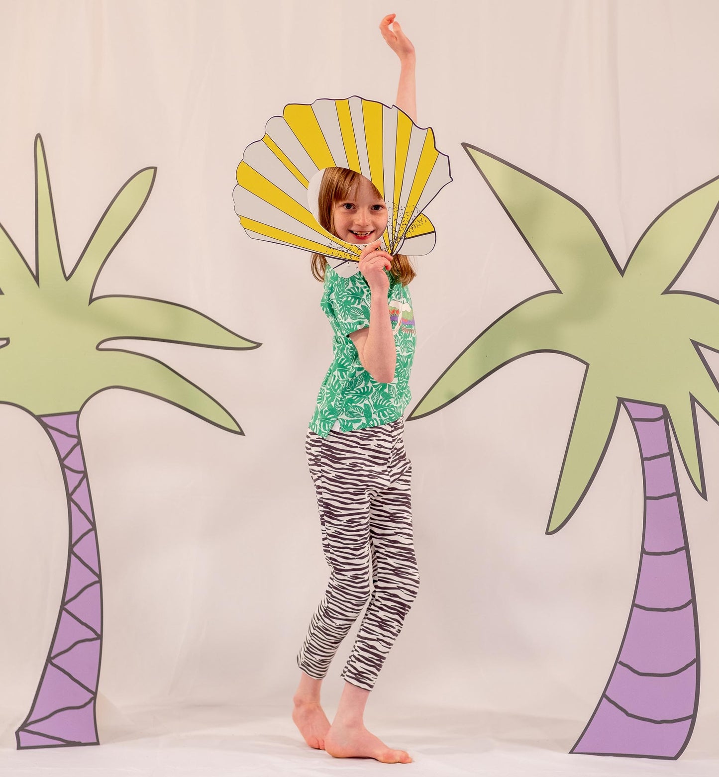 KIDS ZEBRA PRINT LEGGING