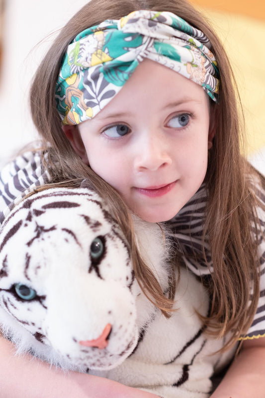 JUNGLE PRINT HEADBAND