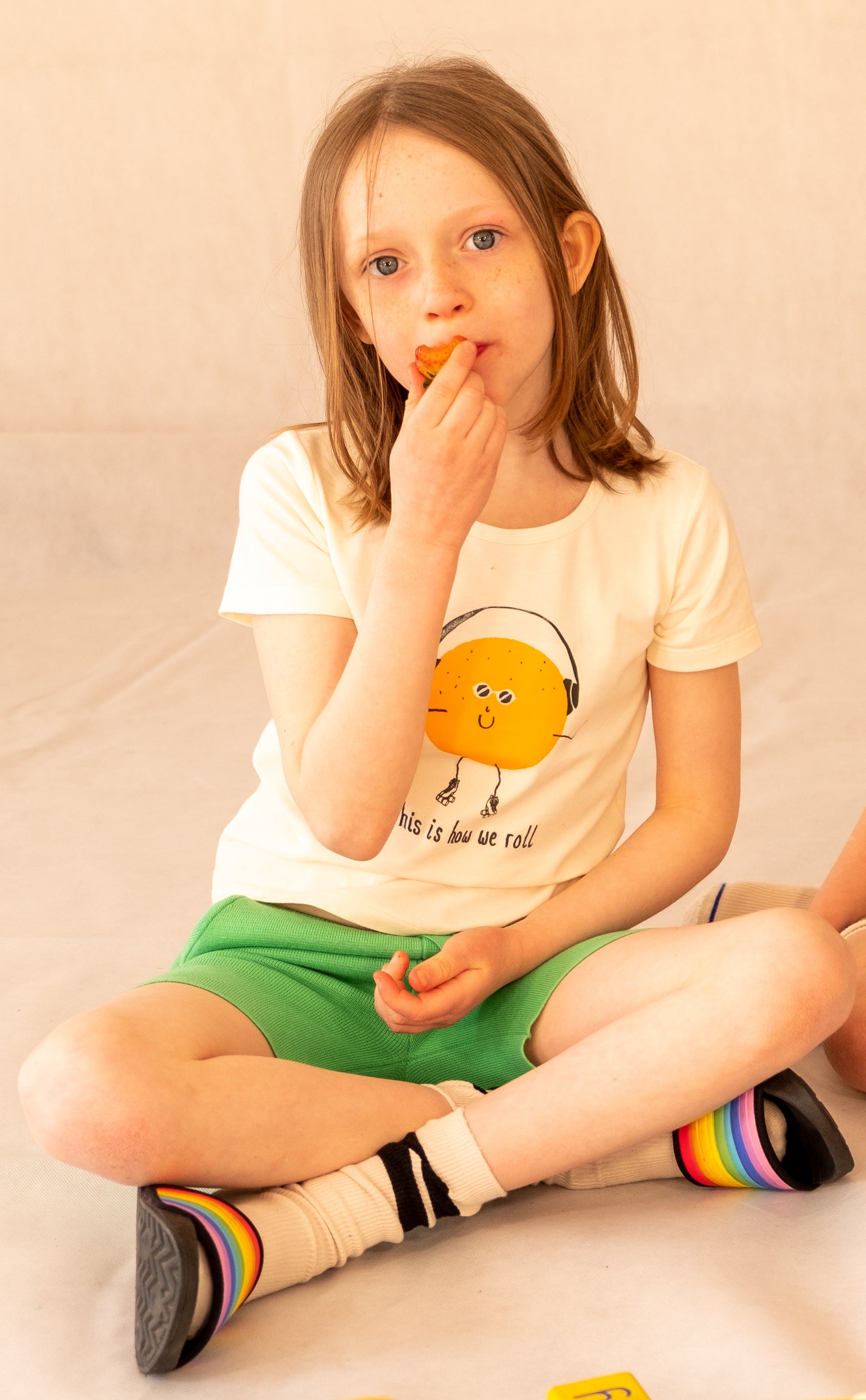 BABY RAINBOW COLOR SHORTS