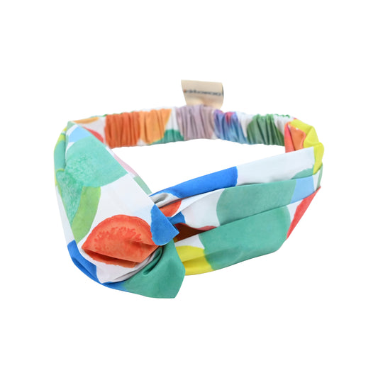 RAINBOW SPOT PRINT HEADBAND