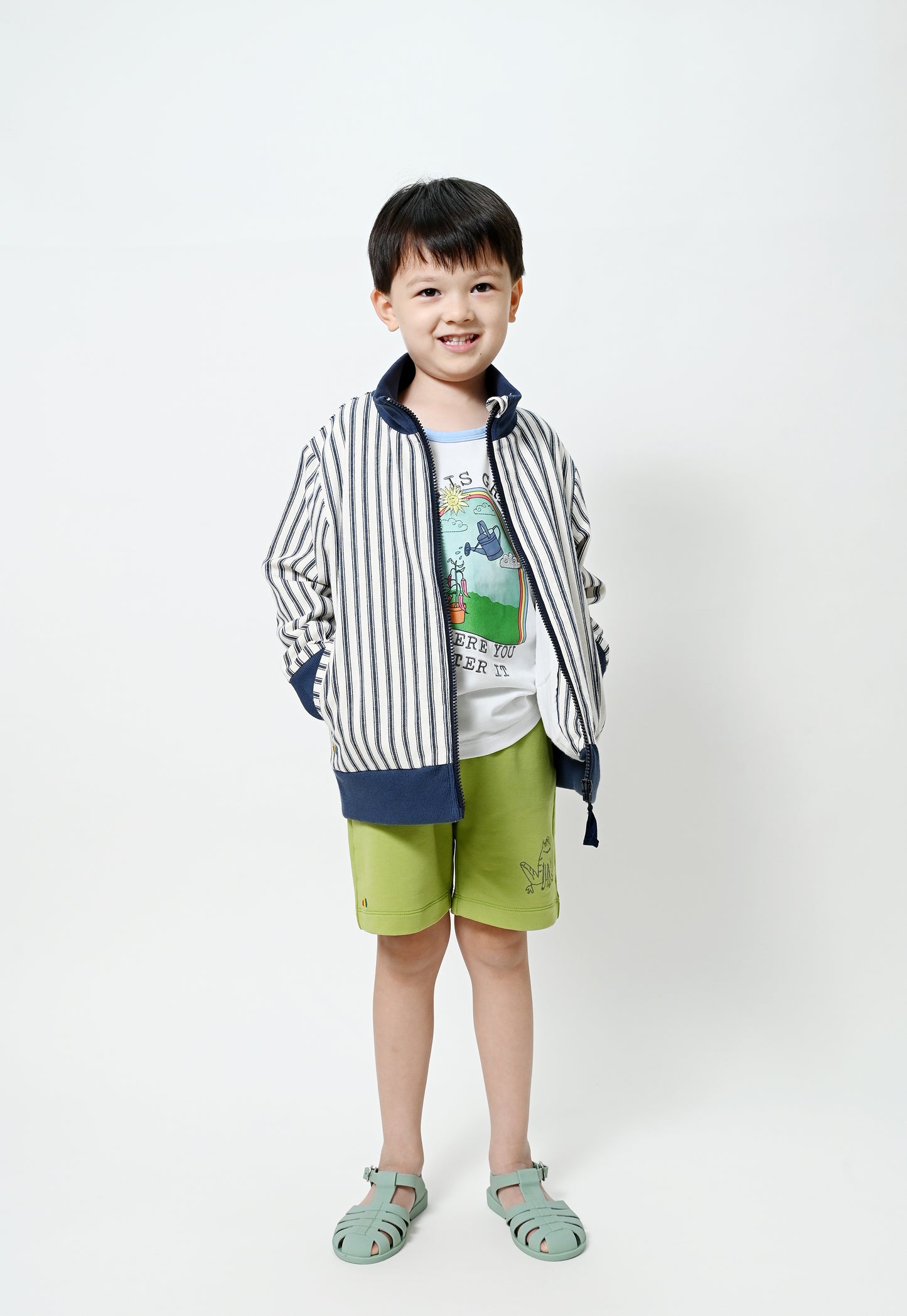 KIDS GARDEN PRINT VEST TOP