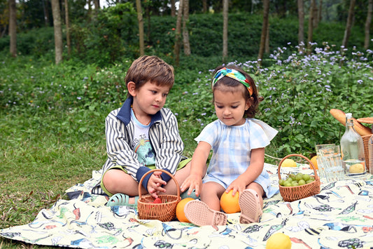 GARDEN PRINT WATER RESISTANCE PICNIC MAT