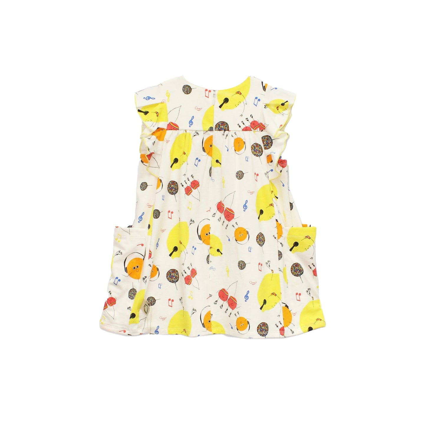 KIDS FRUIT DISCO POCKET DRESS