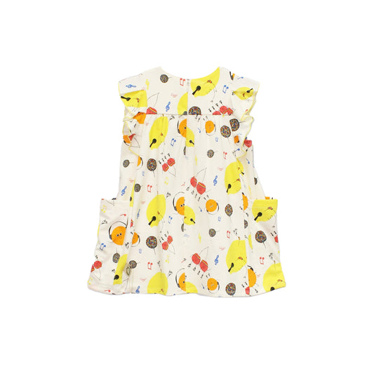 KIDS FRUIT DISCO POCKET DRESS