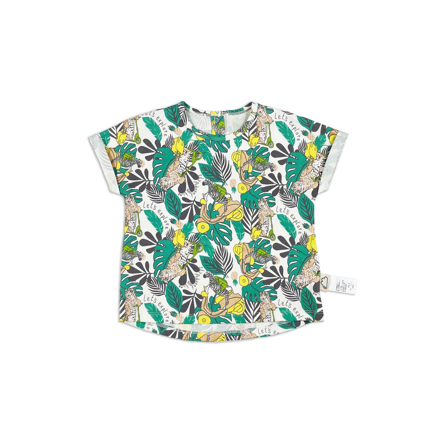BABY JUNGLE PRINT T-SHIRT