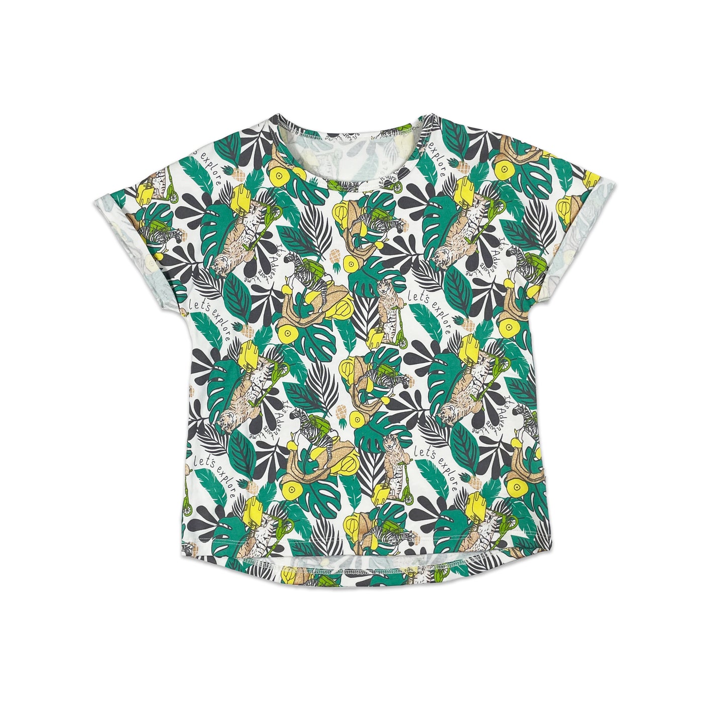 KIDS JUNGLE PRINT T-SHIRT