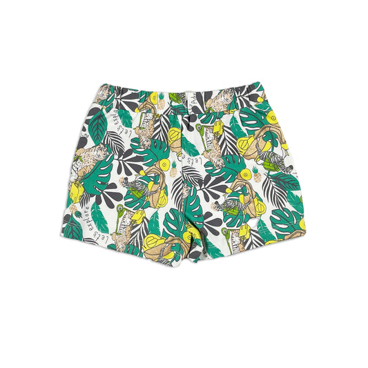 BABY/KIDS JUNGLE PRINT SHORTS