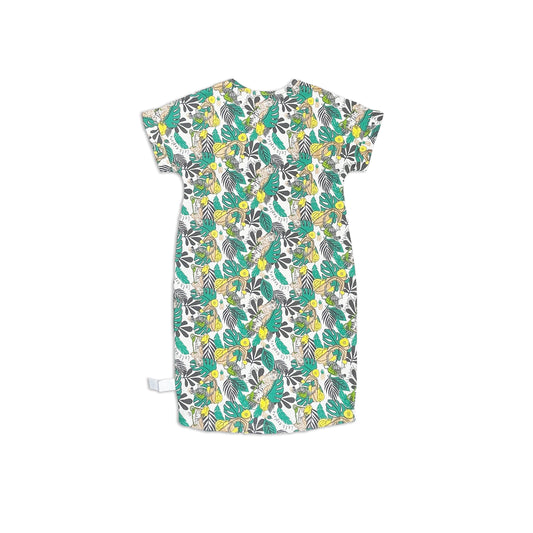 KIDS JUNGLE PRINT DRESS