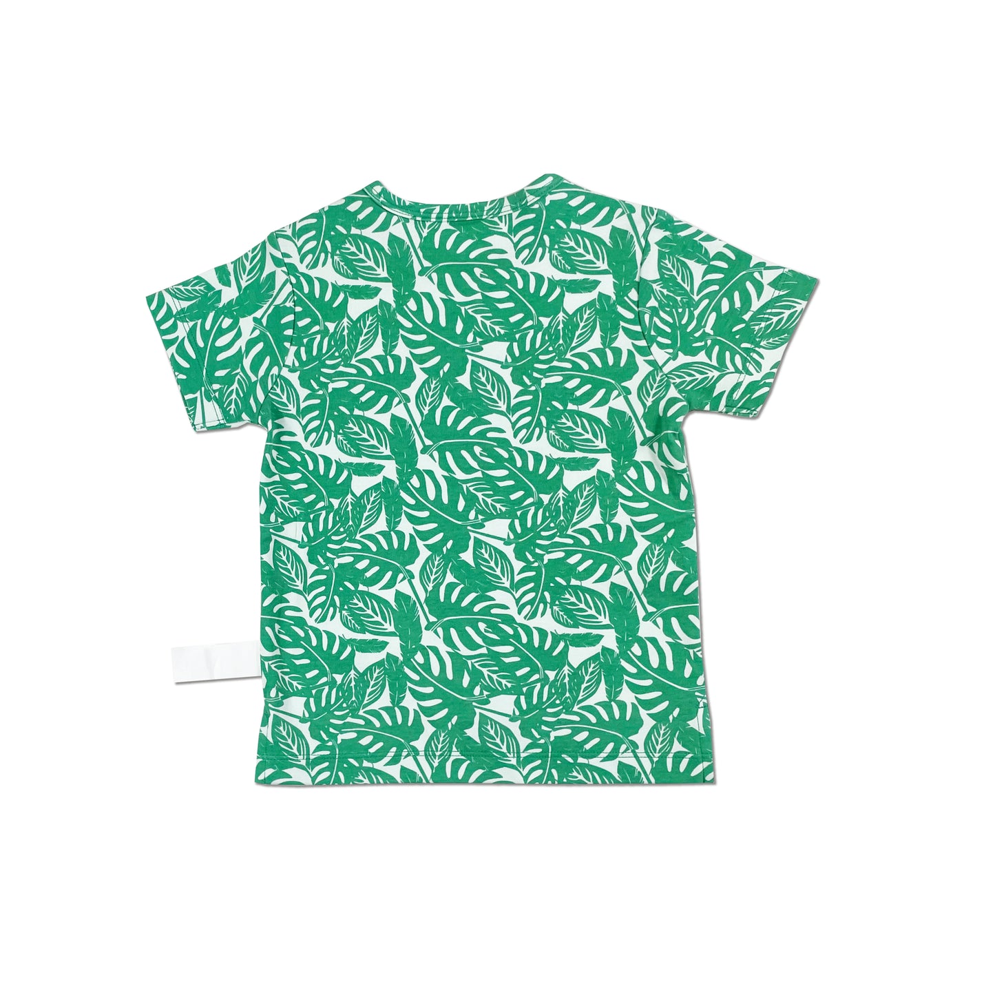 BABY JUNGLE LEAF PRINT T-SHIRT