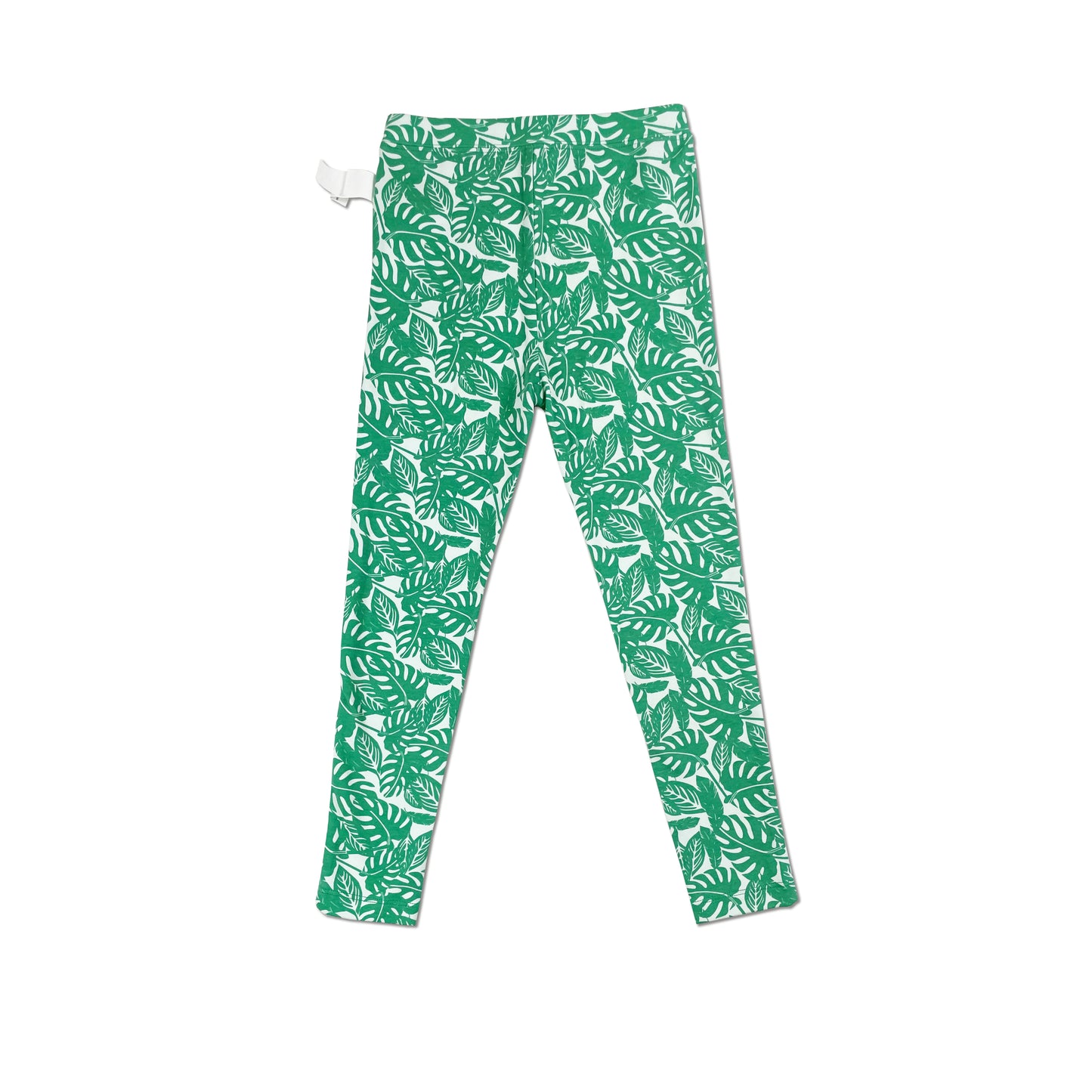 KIDS JUNGLE LEAF PRINT LEGGINGS