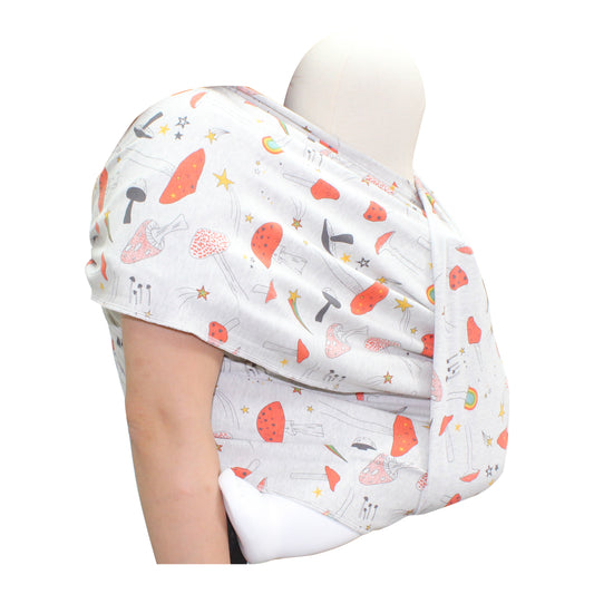 MUSHROOM PRINT BABY WRAP