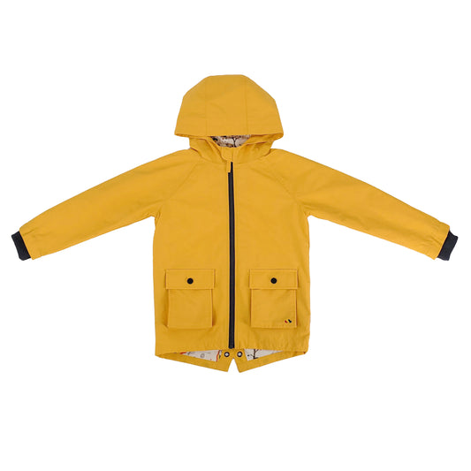 KIDS POCKET ZIPPED WOVEN JACKET