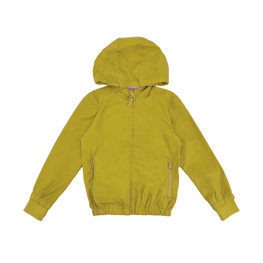KIDS ZIPPED LONG-SLEEVES WATERPROOF JACKET
