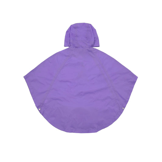 KIDS RAINBOW PRINT WATERPROOF PONCHO