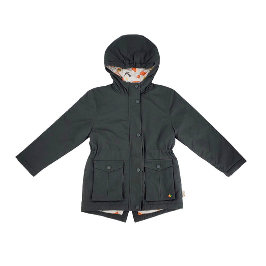 KIDS POCKET ZIPPED WOVEN JACKET