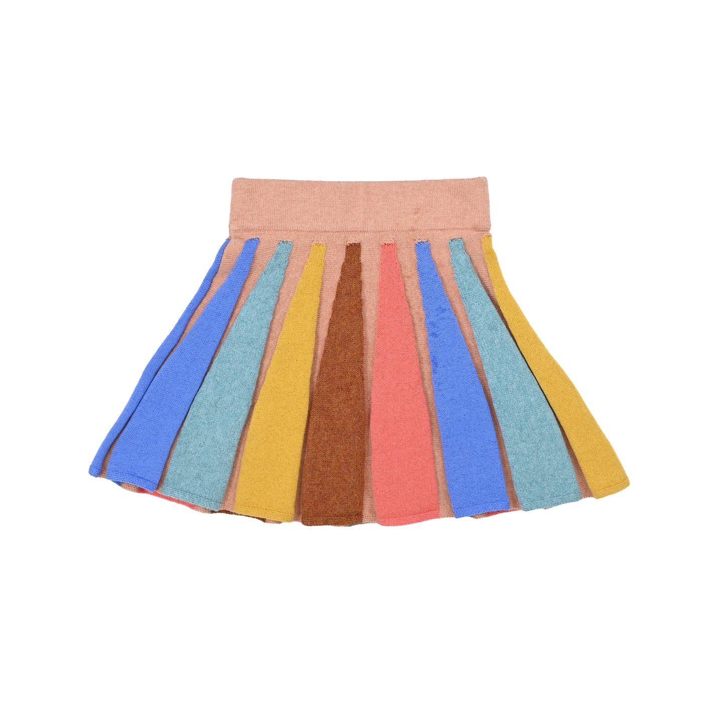 KIDS RAINBOW PLEAT SKIRT