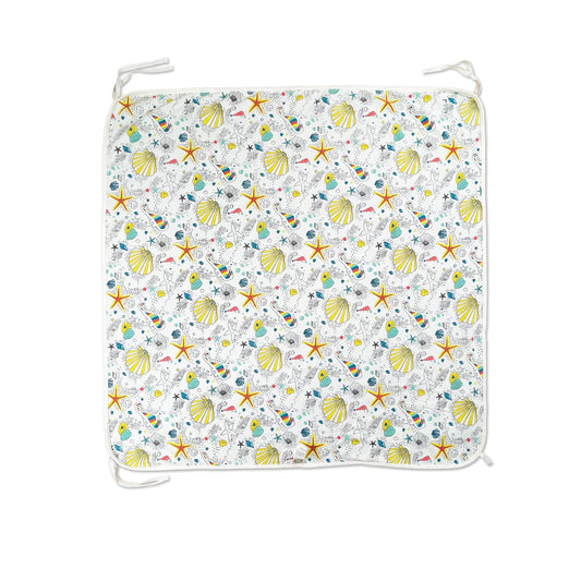 BABY SEAHORSE PRINTED BLANKET