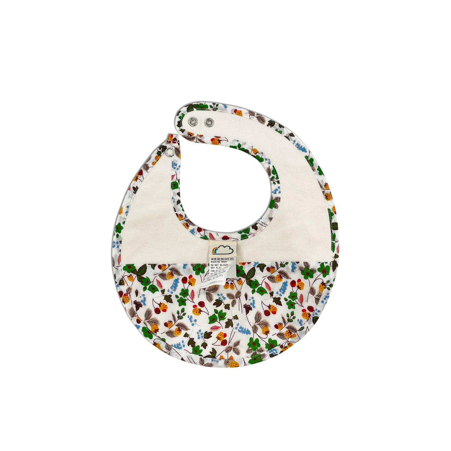 BABY FLORAL PRINT BIB