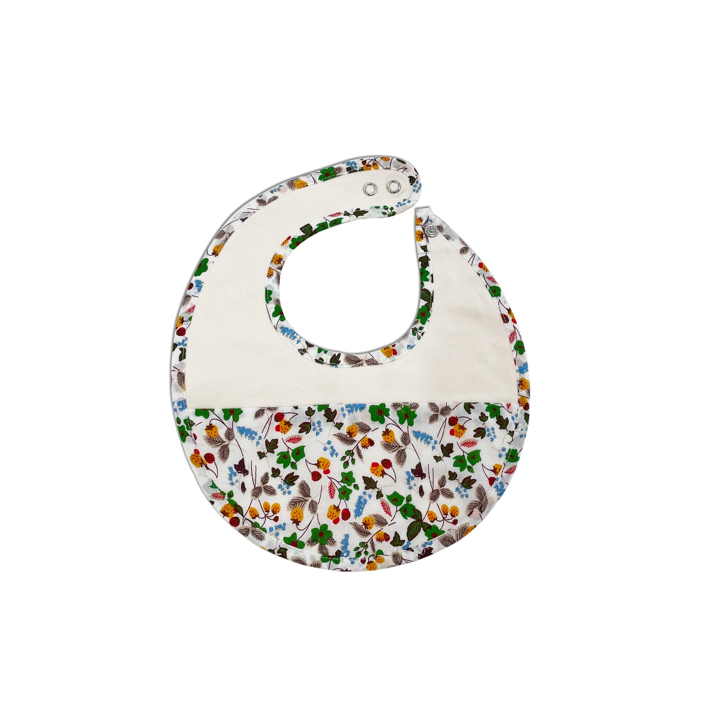 BABY FLORAL PRINT BIB