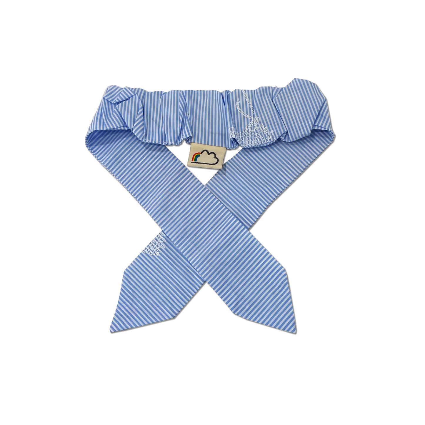 LIGHT BLUE BEES HEADBAND