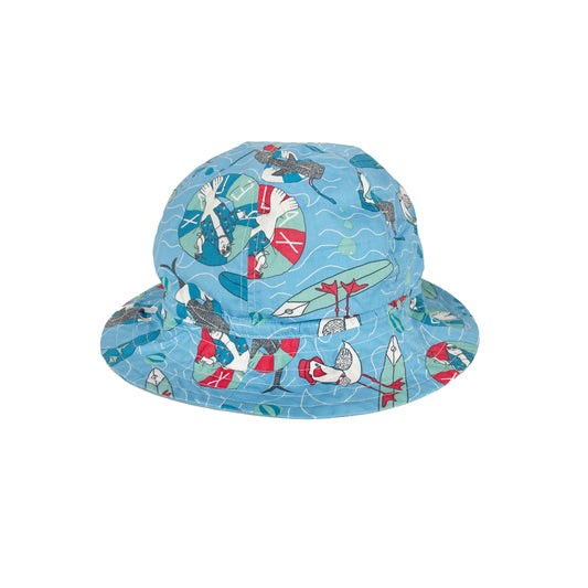 SEAL PRINT BUCKET HAT