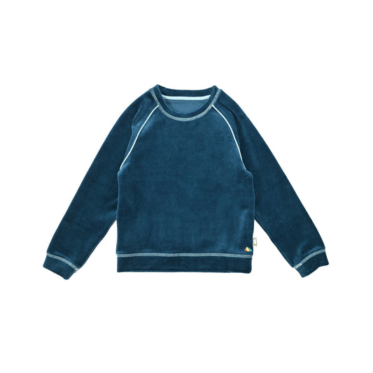 KIDS VELOUR SPORTS TOP