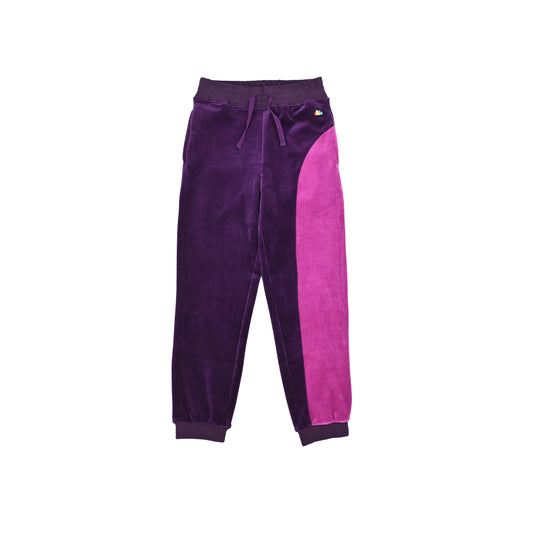 KIDS VELOUR 2 TONE SPORTS PANTS