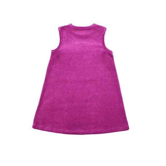 KIDS RAINBOW TRIM SLEEVELESS DRESS