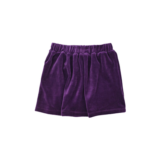 KIDS VELOUR BOW SKIRT
