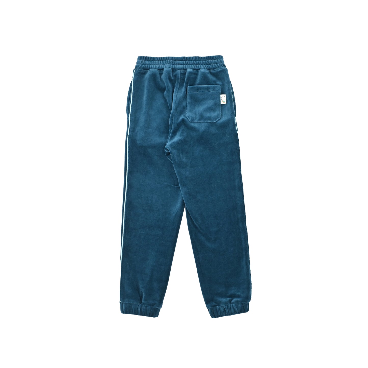 KIDS VELOUR SOLID COLOR PANTS