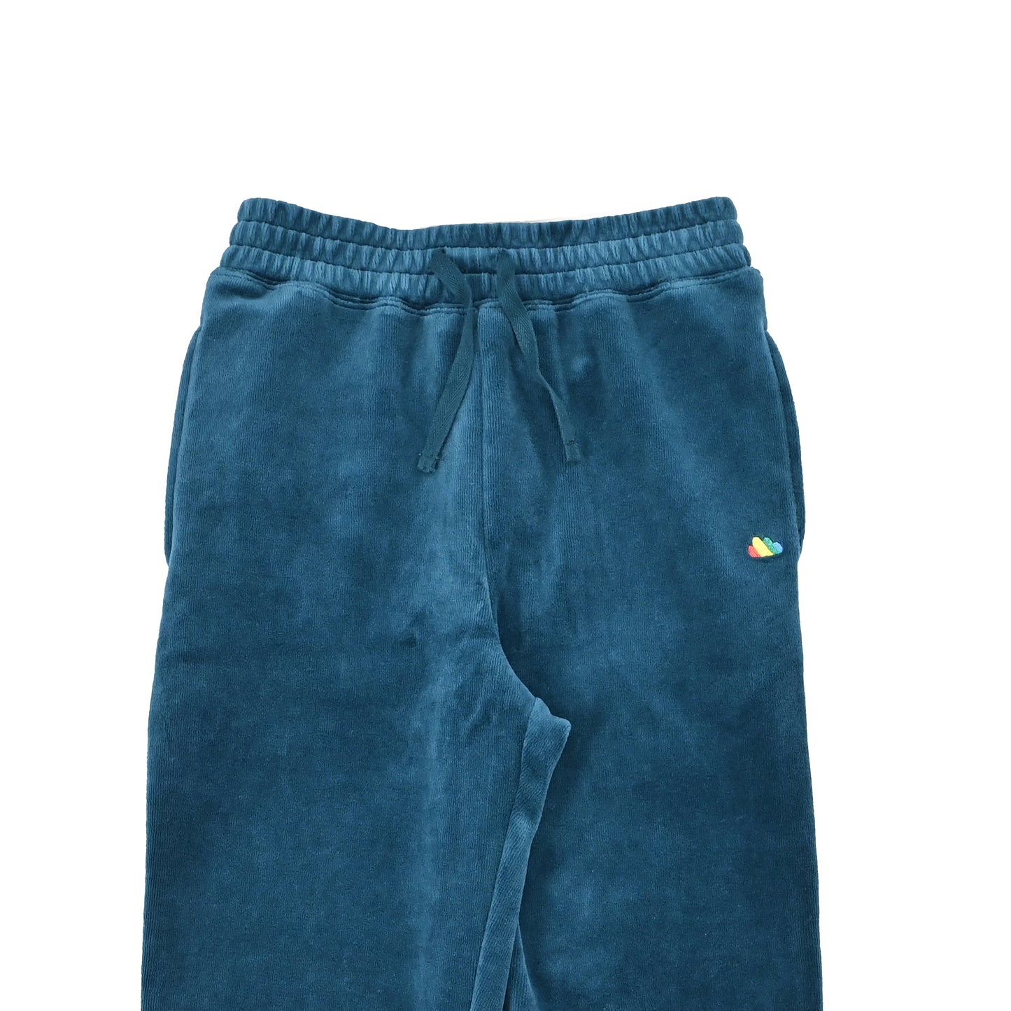 KIDS VELOUR SOLID COLOR PANTS