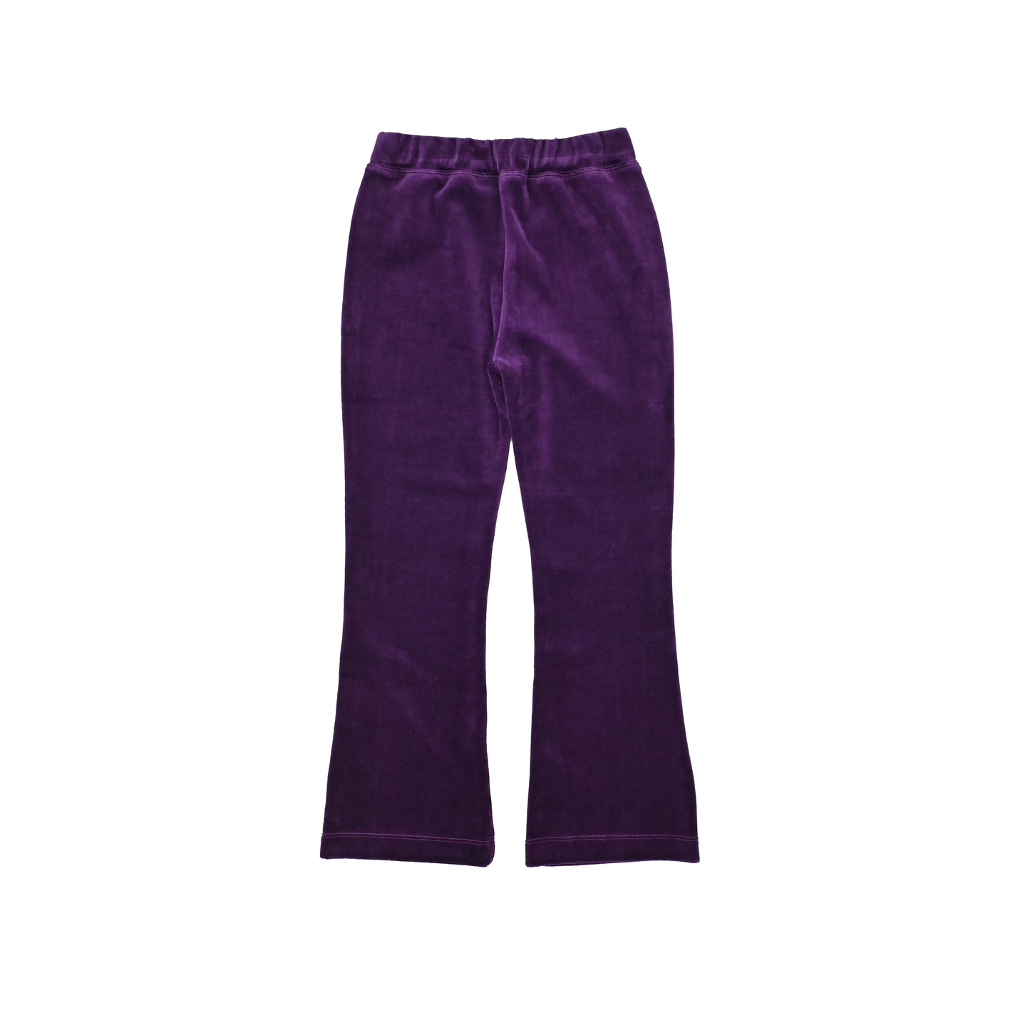 KIDS VELOUR BOOT CUT PANTS