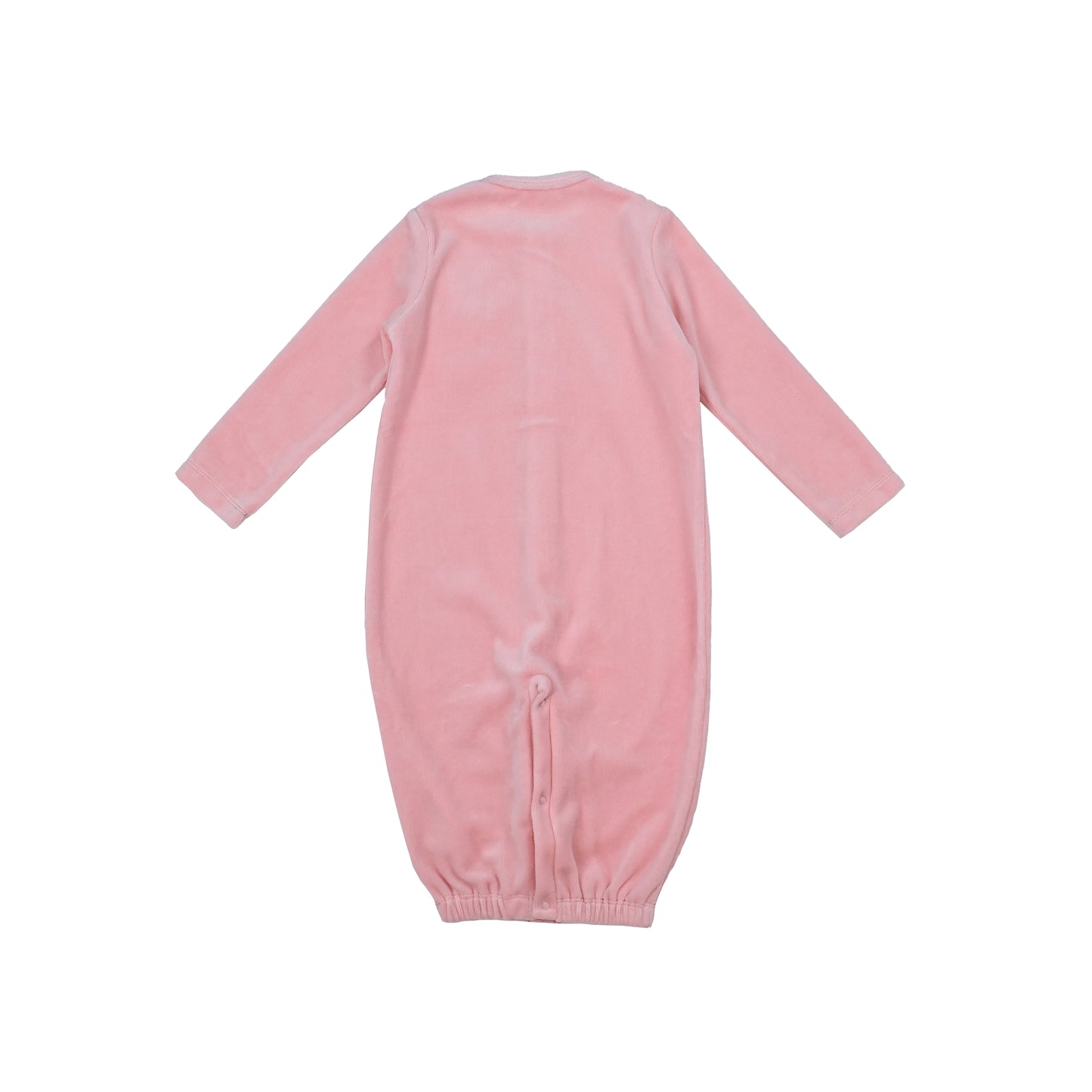 BABY VELOUR TWO-WAY KIMONO OR PLAYSUIT