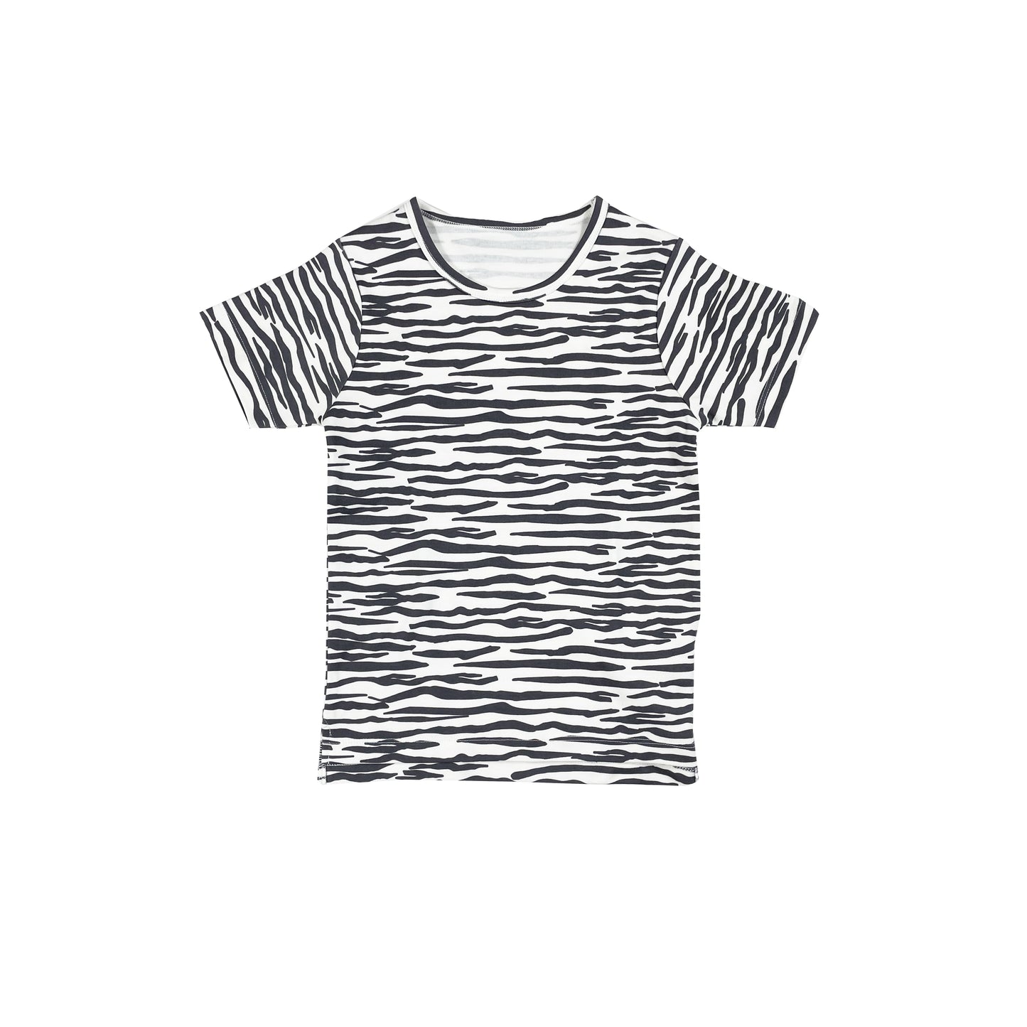 KIDS ZEBRA PRINT T-SHIRT