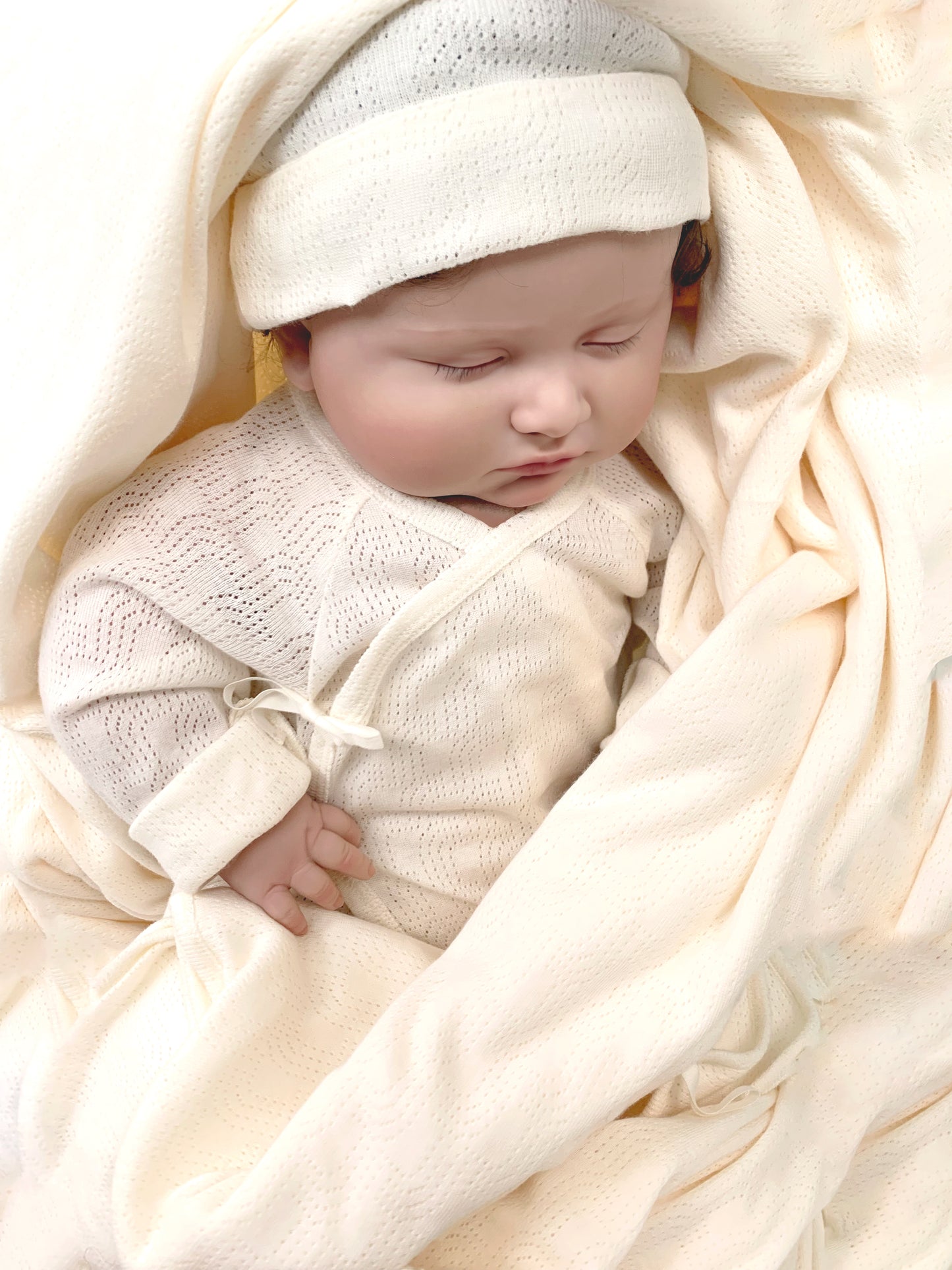 嬰兒有機棉配飾 - r標誌性印花包被