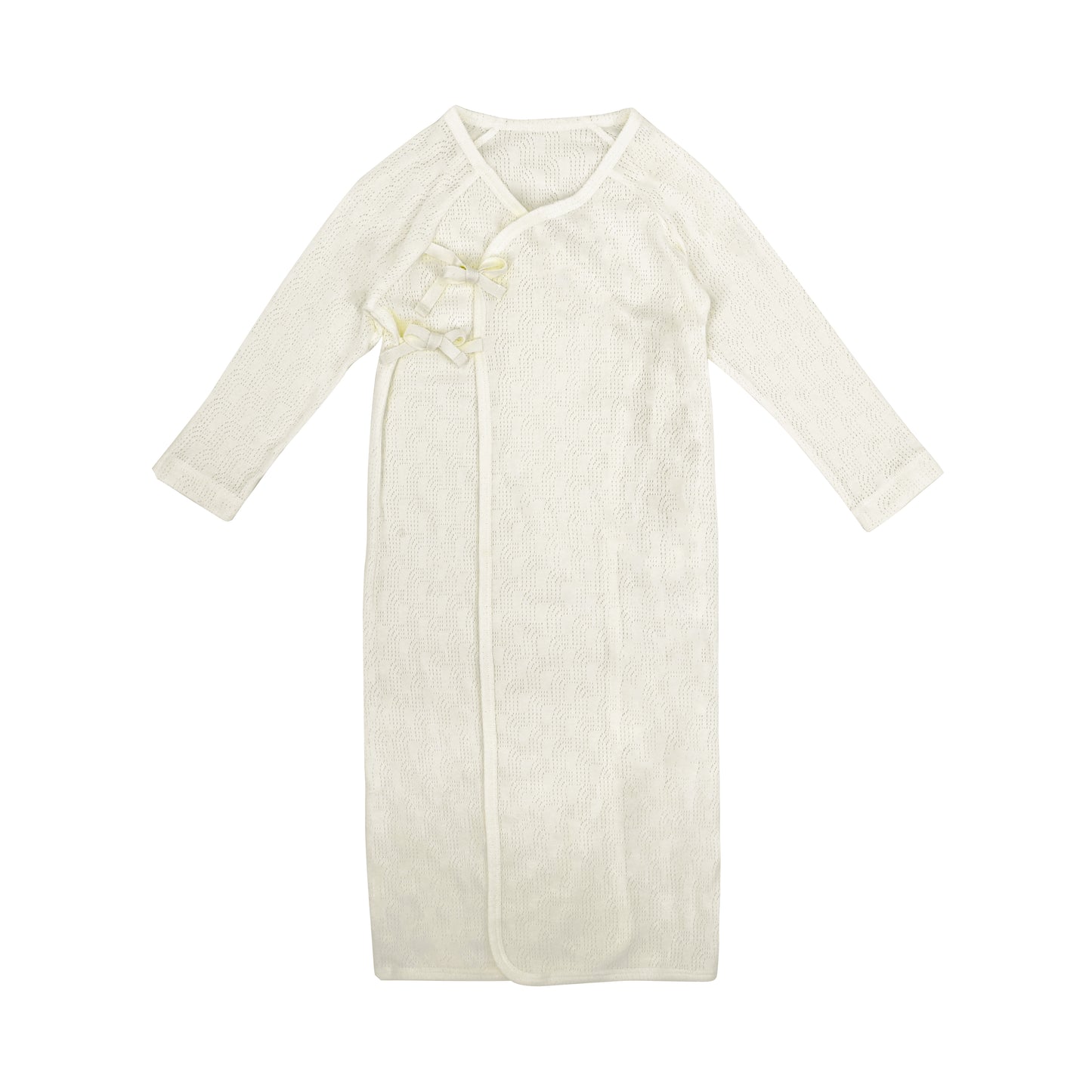 童裝BB衫有機棉 - r標誌性印花長袖睡袍