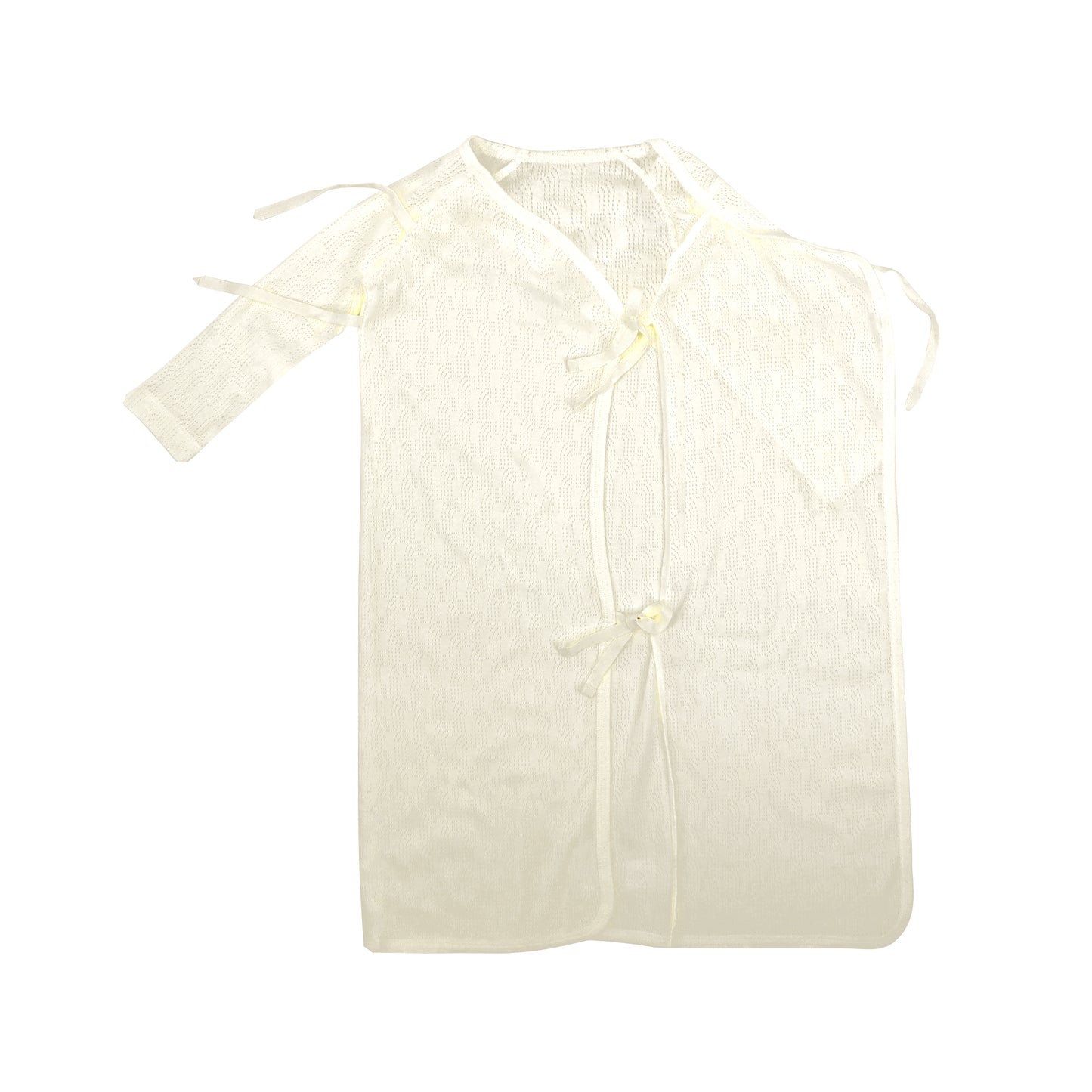 童裝BB衫有機棉 - r標誌性印花長袖睡袍