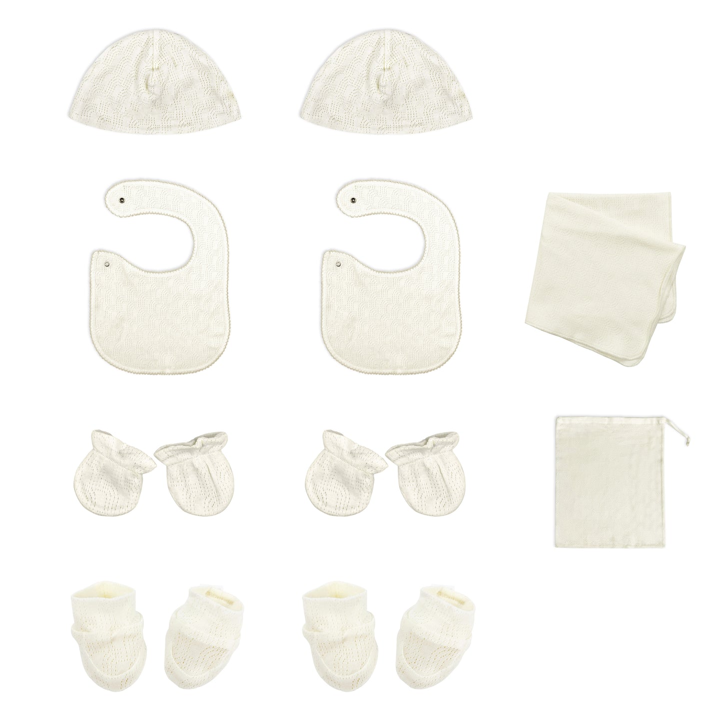 初生嬰兒BB禮籃產品包括BB帽BB口水肩BB毛巾BB鞋
