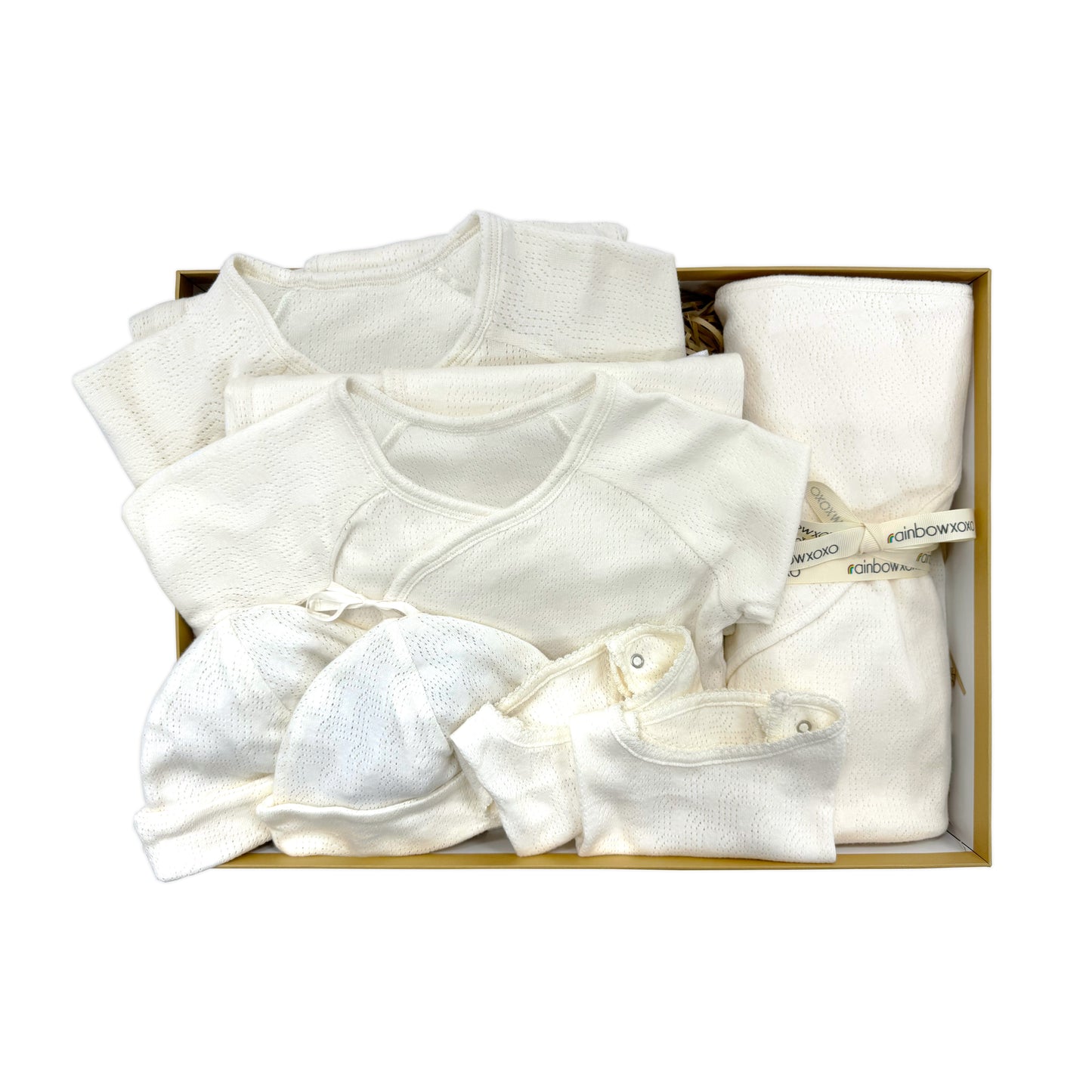 BABY SIGNATURE SINGLE LAYER POINTELLE LUXURY SET B WITH GIFTBOX