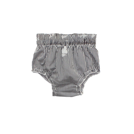 嬰兒服裝 - 女嬰童灰色蝴蝶圖案長袖上衣+包屁褲