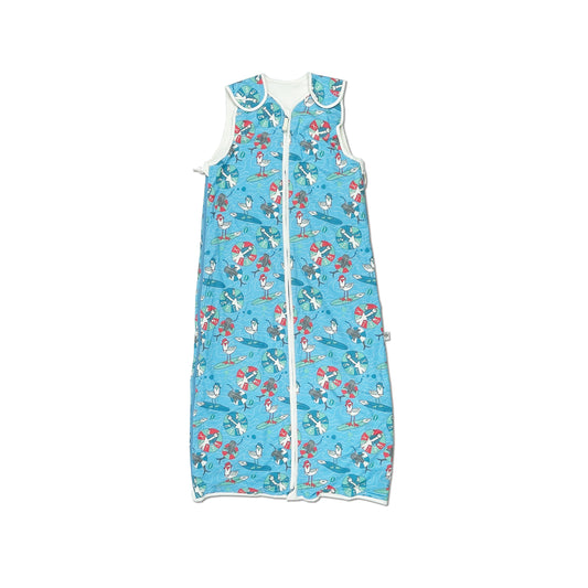 BABY SEAL PRINT ZIP-UP SLEEPING BAG